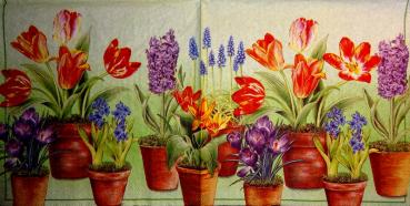 130 Tulpen - 3-lagig (orange) - Ihr